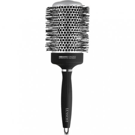 TB Tools for Beauty T4B Lussoni Professional Antistatic Styling Brush with Ribbed Bristles Black 65mm