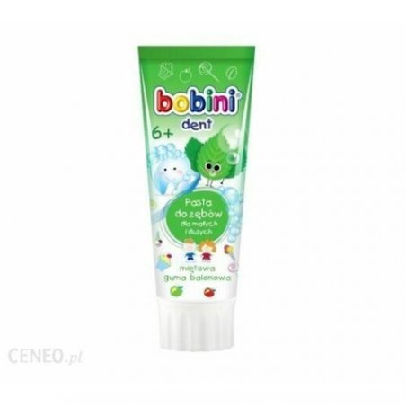 Cobini Dent Toothpaste Neuwertig Gummi Balony 75ml Miecki Balon Gumowy