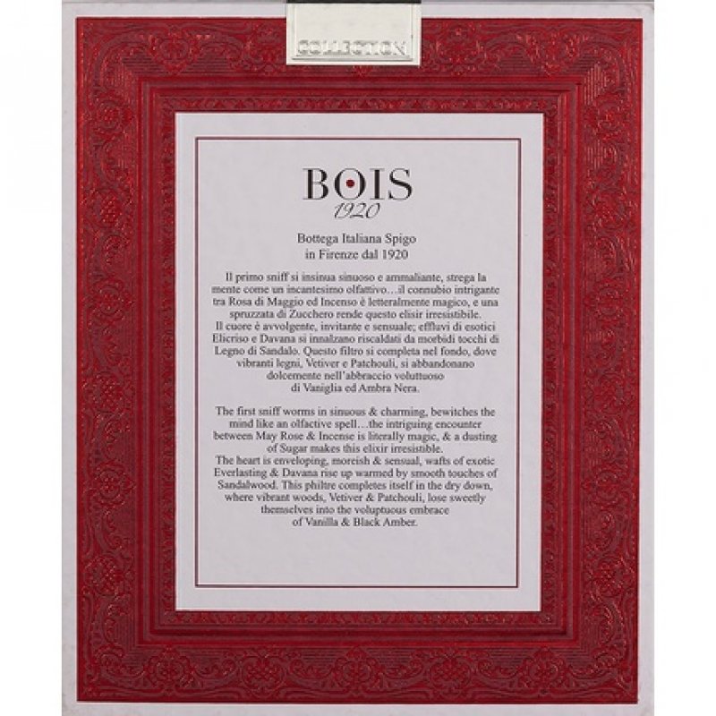 Bois 1920 Relativamente Rosso Limited Art Collection EDP Spray for Unisex 3.4 Ounce