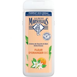 Le Petit Marseillais Extra Gentle Shower Cream Organic Orange Blossom 650ml