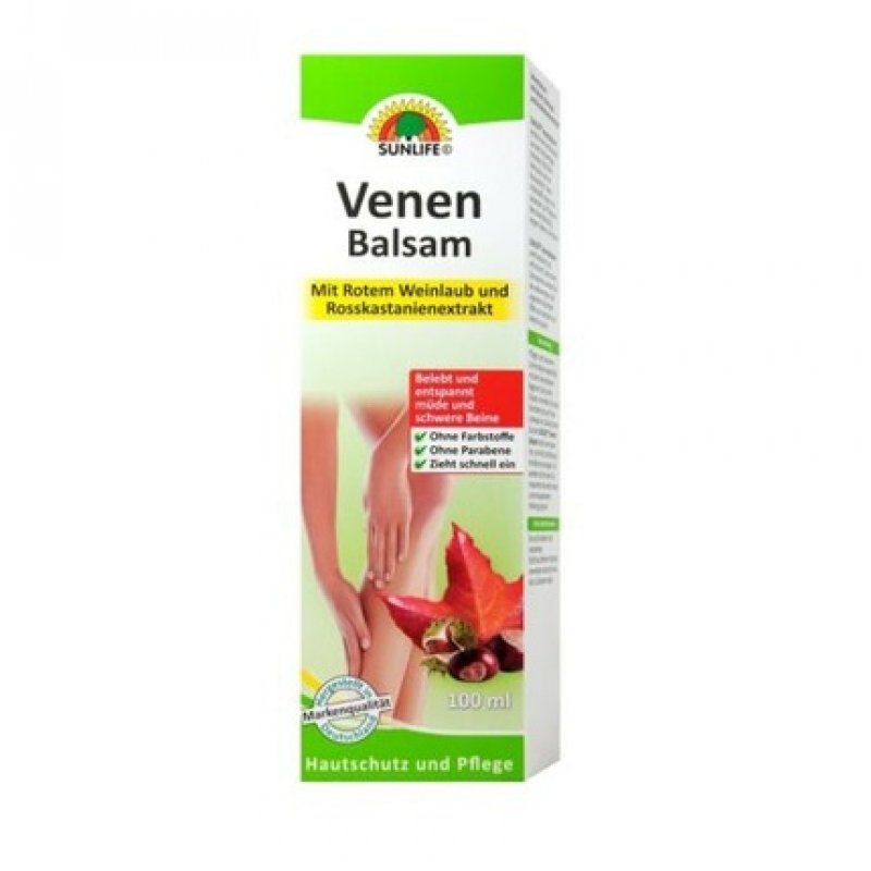 Sunlife Venenbalsam with Horse Chestnut 100ml