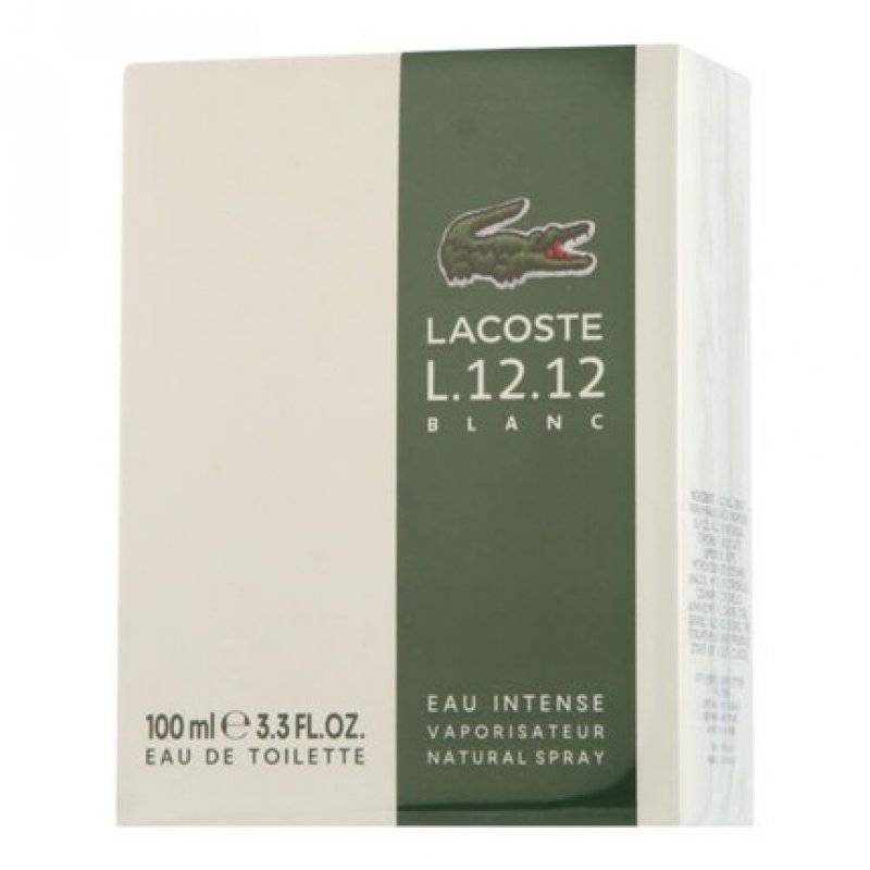 Lacoste L.12.12. Blanc Intense Eau de Toilette Spray 100ml