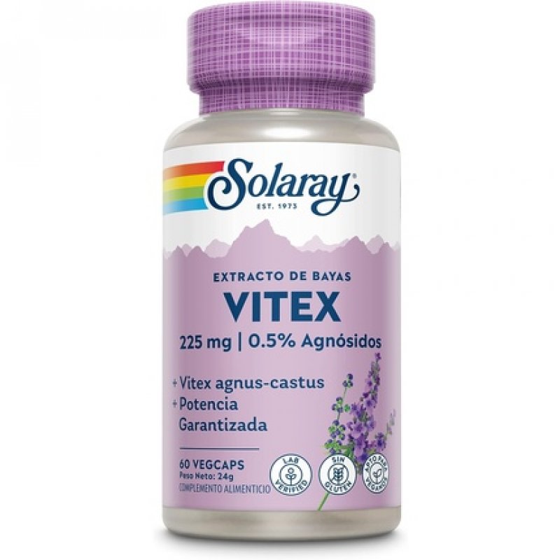 Solaray Vitex 60 Capsules