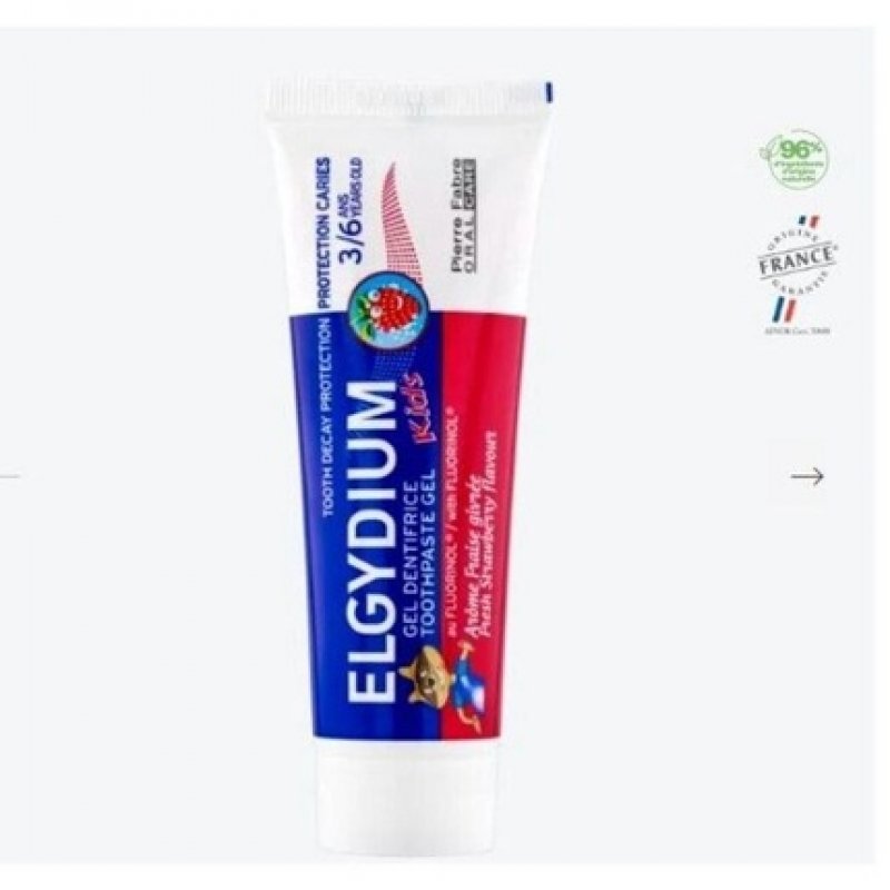 Elgydium Kids Strawberry Toothpaste for Kids 50ml