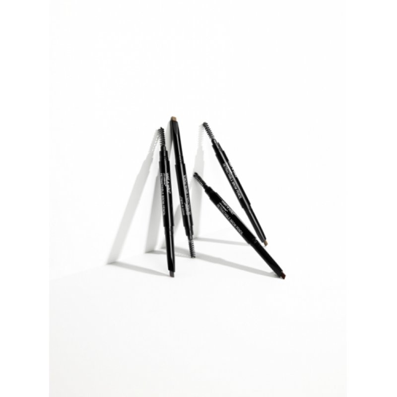 Wet n Wild Ultimate Brow Retractable Pencil with Triangular and Ultra-Precise Pencil Point Medium Brown