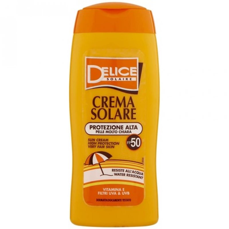 Delice Fp50 Crema Solare 250 Ml. - Prodotti Solari