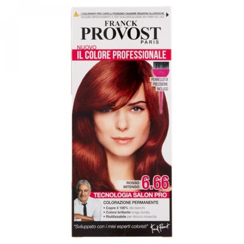 Franck Provost Professional Hair Color for Highlights and Shine Intense Red