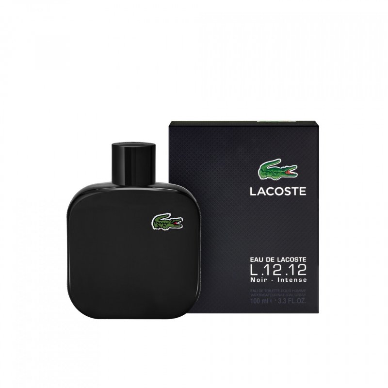 Eau De Lacoste L.12.12 Noir Eau De Toilette Spray, Cologne for Men, 3.3oz