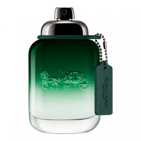 Coach Green Eau de Toilette Spray 2.0 fl. oz. Kiwi Accord, Bergamot, Rosemary, Geranium, Crystal Moss, Cedarwood