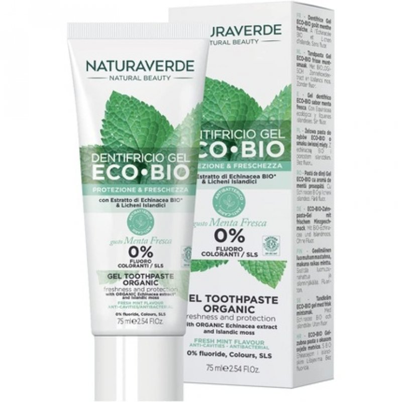 Natura Bio Toothpaste with Echinacea Extract 75ml