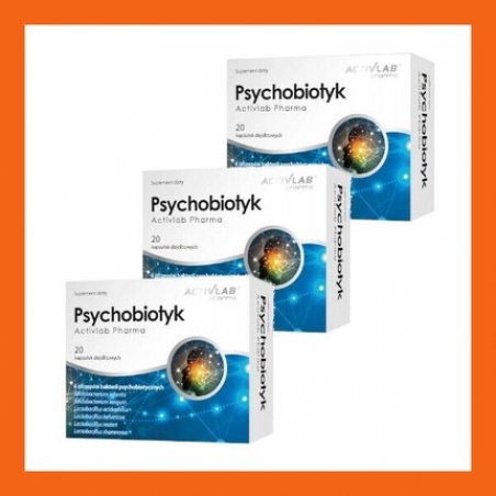 ACTIVLAB Psychobiotic PsychoBOTIC Probiotic Stress Gut 20/40/60 Capsules