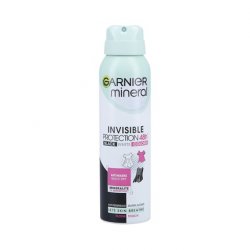 Garnier Invisible Black White Colors Deodorant for Women 48h Protection 150ml Spray