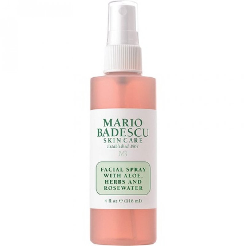 Mario Badescu Facial Spray with Aloe, Herbs and Rosewater 4oz (118ml)