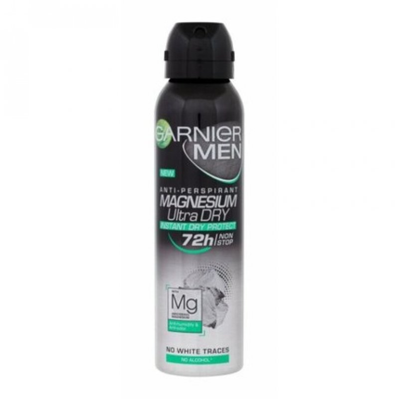 Garnier Men Mineral Magnesium Ultra Dry 72h antiperspirant deodorant spray for men 150ml