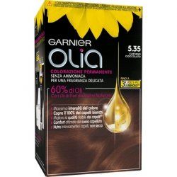 Garnier Olia Permanent Hair Color and Dye 5.35 Brown Chocolate 200g