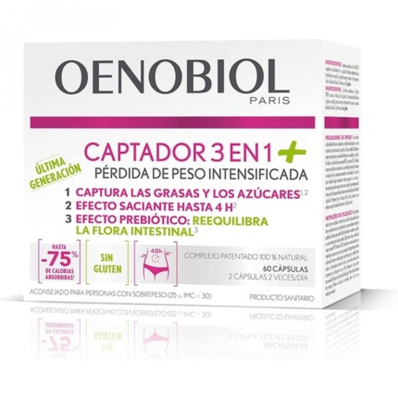 Oenobiol Captador 3 in 1 60 Capsules