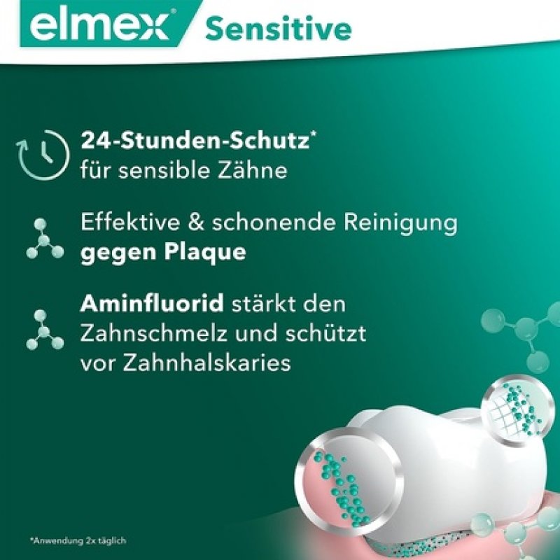 Elmex Sensitive Herbal Toothpaste Tube 0.08kg