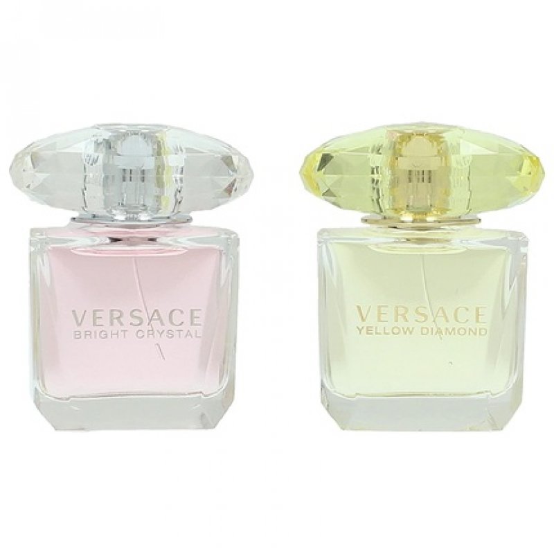 Versace Gift Set - 30ml Yellow Diamond Eau De Toilette Spray 30ml Bright Crystal Eau