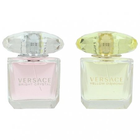 Versace Gift Set - 30ml Yellow Diamond Eau De Toilette Spray 30ml Bright Crystal Eau