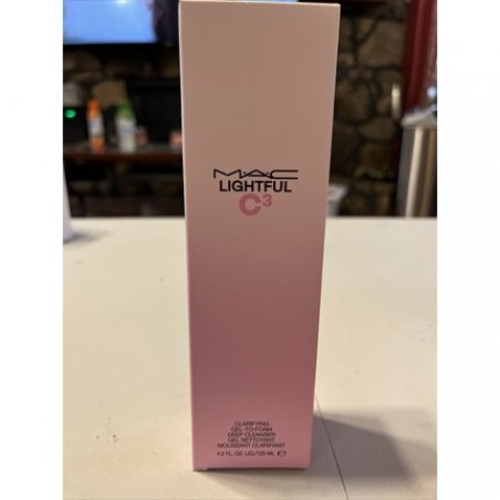 MAC Lightful C3 Clarifying Gel-to-Foam Deep Cleanser 4.2oz 125ml New