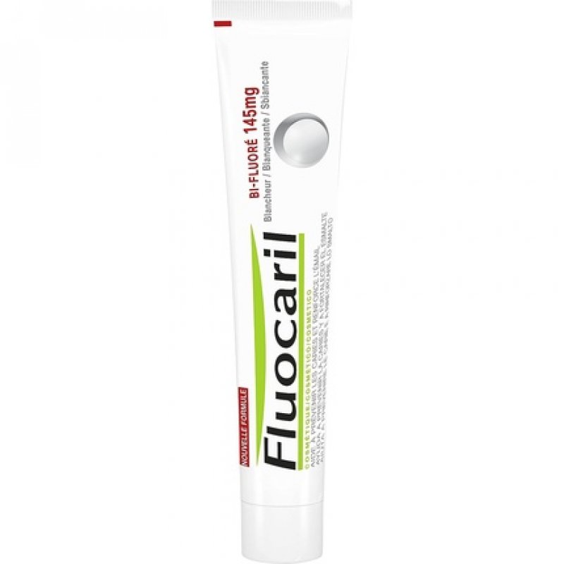 Fluocaril Bi-Fluorinated Whiteness Toothpaste 75ml - Pack of 2