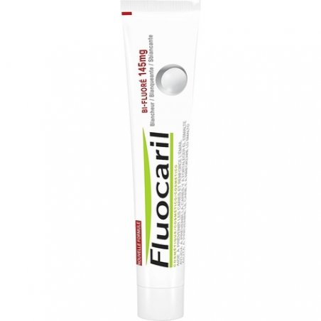 Fluocaril Bi-Fluorinated Whiteness Toothpaste 75ml - Pack of 2