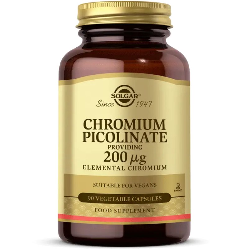 Solgar Chromium Picolinate 200 mcg Chrome