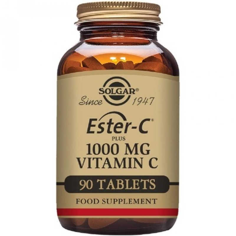 Solgar Ester-C Plus 1000mg 90 Tablets