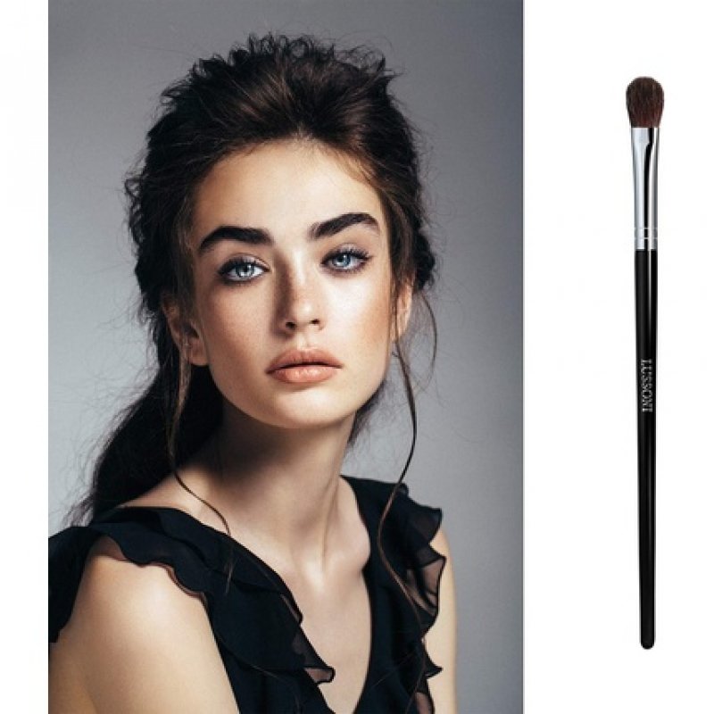 T4B LUSSONI 400 Series Professional Makeup Brushes for Pressed, Loose, and Cream Eyeshadows, Blending, and Smokey Eye