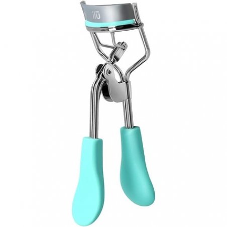 T4B ILU Eyelash Curler Professional Curling Tool for Lash Lifting and Makeup (Blue)