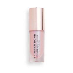 Revolution Shimmer Bomb Lip Gloss Infused with Vitamin E Shimmery Finish - 6 Colors Sparkle