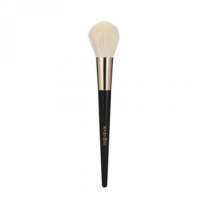T4B Kashōki 300 Tapered Powder Brush for Applying Blush, Bronzer and Powders with Natural Goat and Taklon Bristles -
