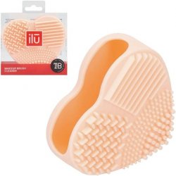 T4B ILU Makeup Brush Cleaner Silicone Cosmetic Brush Cleaning - Orange