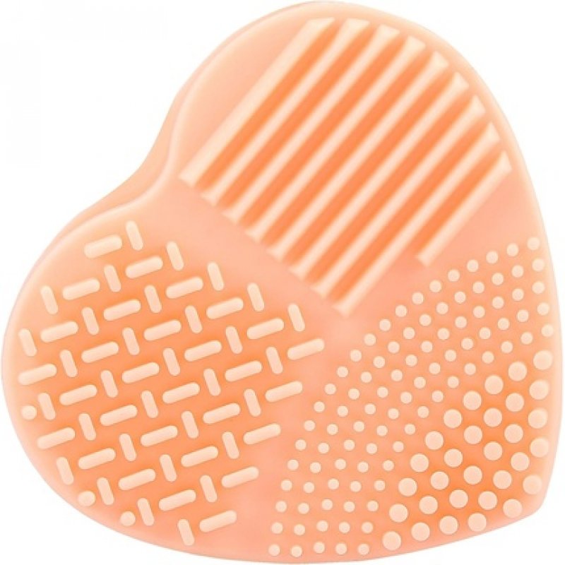 T4B ILU Makeup Brush Cleaner Silicone Cosmetic Brush Cleaning - Orange