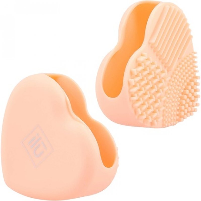 T4B ILU Makeup Brush Cleaner Silicone Cosmetic Brush Cleaning - Orange