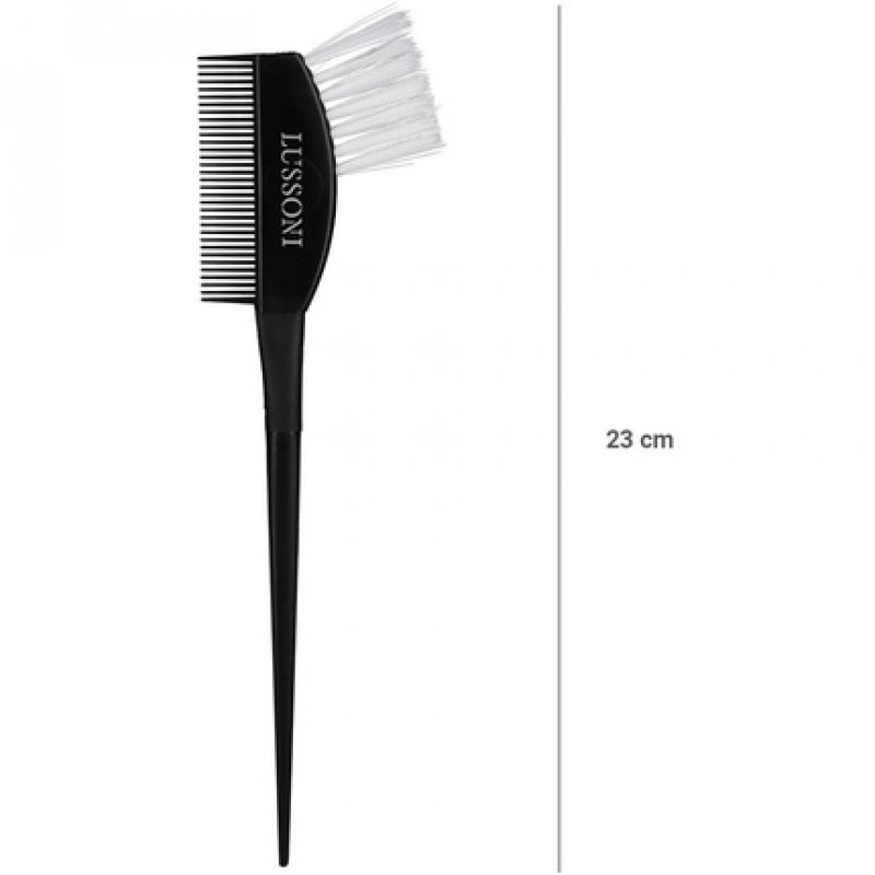 T4B LUSSONI Tinting Brush Flexible and Break-Resistant Hair Dye Brush with Nylon Comb and Bristles (TB030)