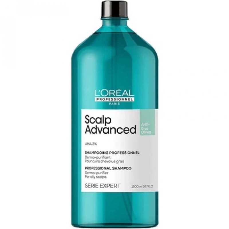 Loreal Serie Expert Scalp Advanced Anti-Oiliness Dermo Purifier Shampoo 1500ml