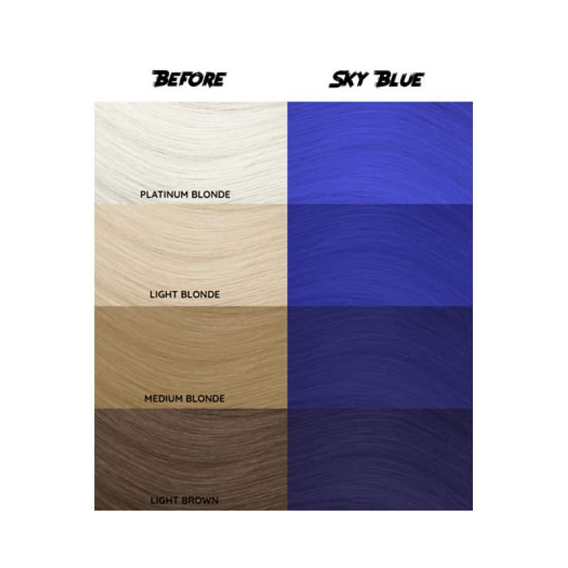 CRAZY COLOR Sky Blue 100 ml