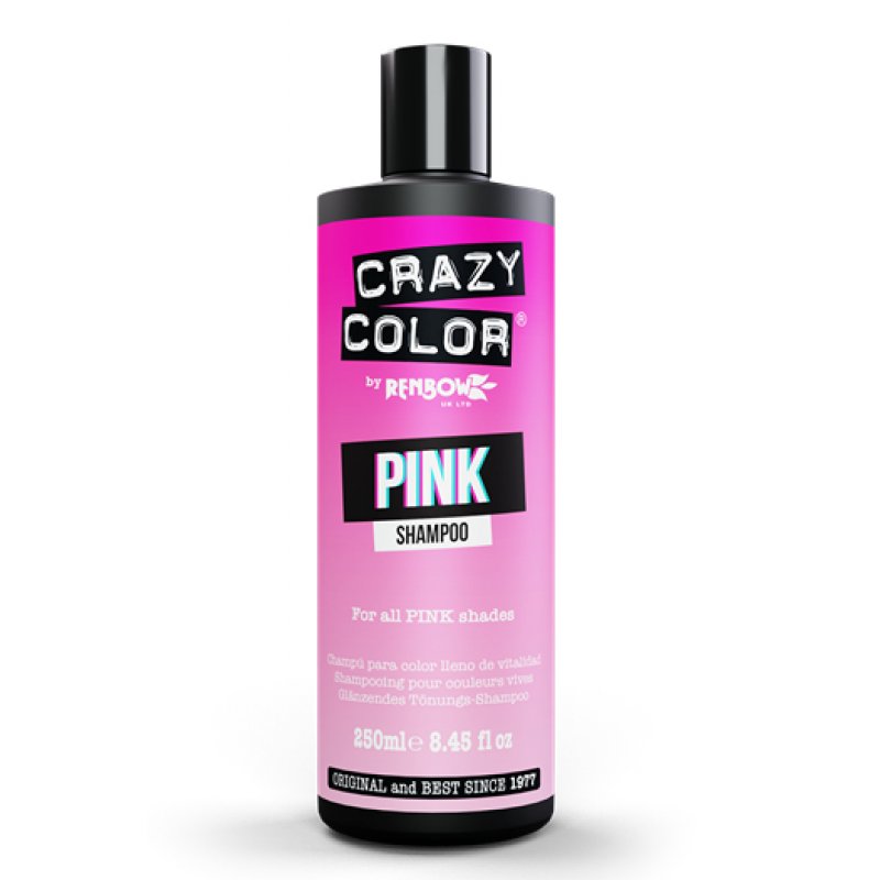 CRAZY COLOR Pink Shampoo 250 ml Non-professional Unisex
