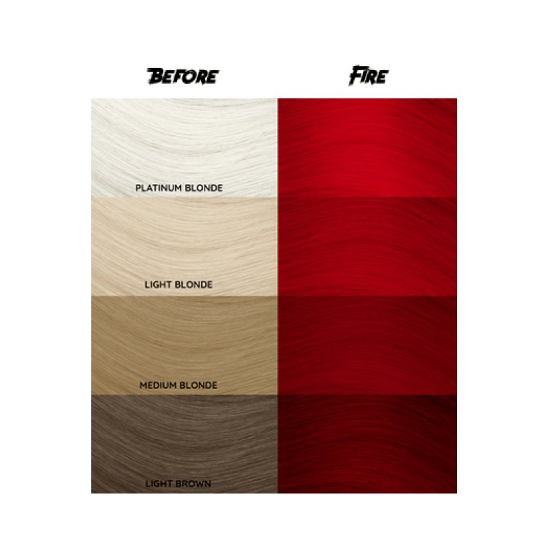 CRAZY COLOR Fire 100 ml