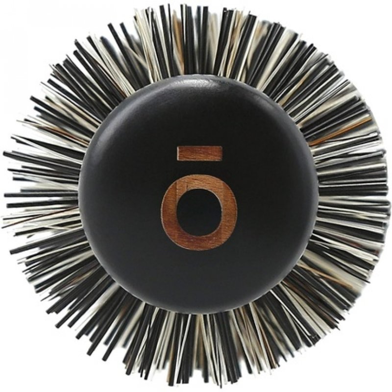 TB Tools for Beauty T4B Kashoki Natural Beauty Environmentally Friendly Ceramic and Wood Round Brush 25mm