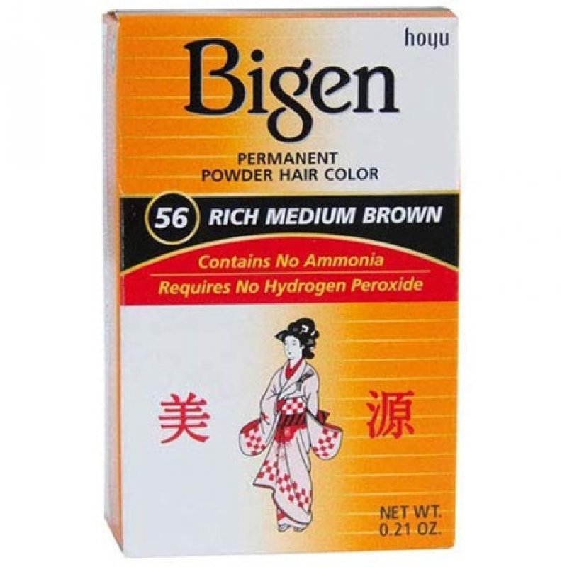 Bigen Hair Color Powder 56 Rich Medium Brown 0.14 Ounce