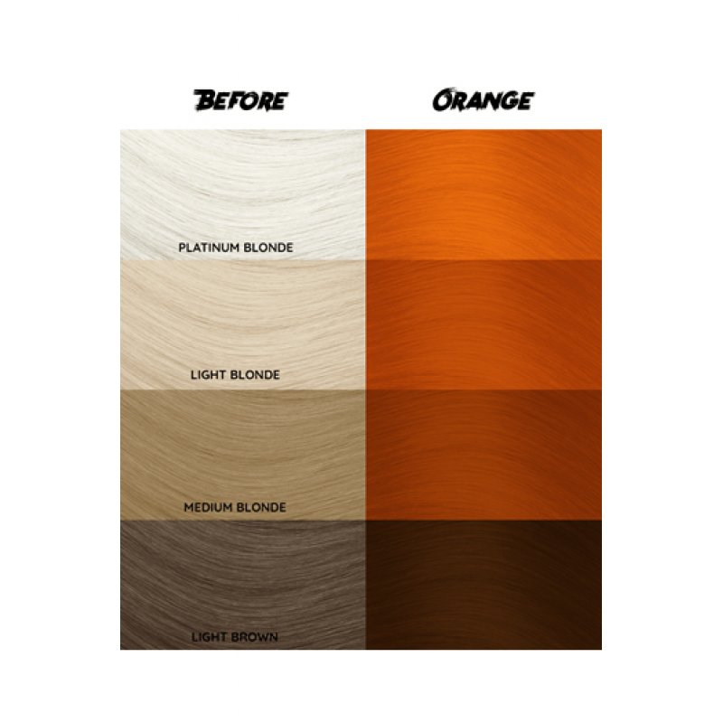 CRAZY COLOR Orange 100 ml