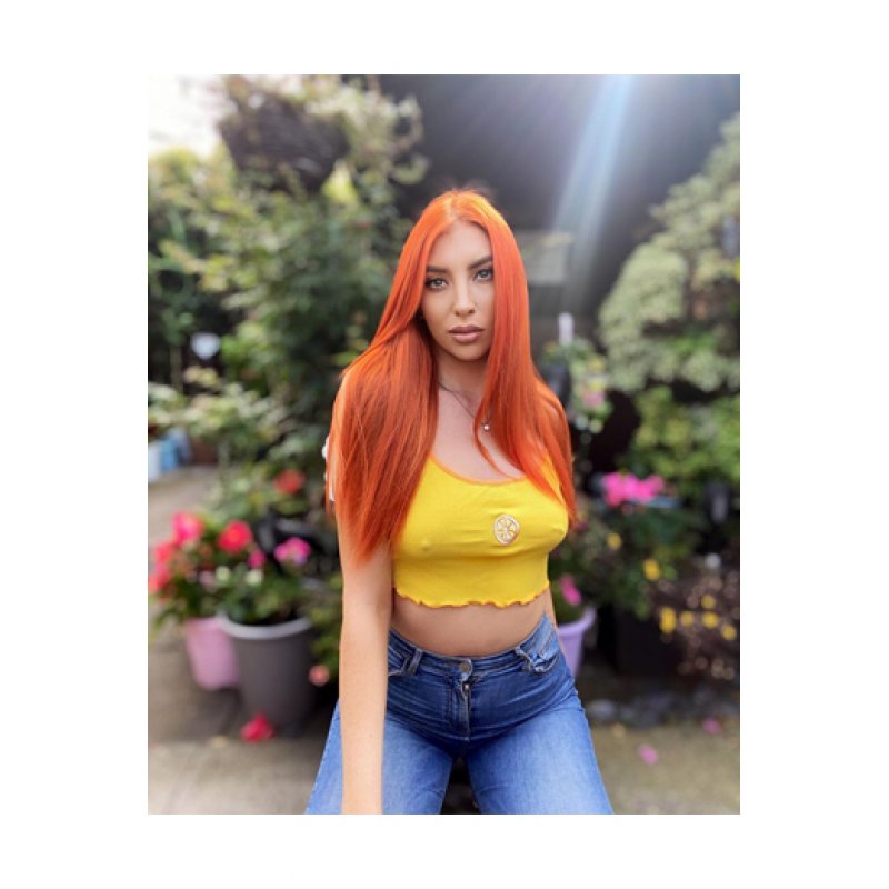 Crazy Colour Coral Red Hair Dye 100ml