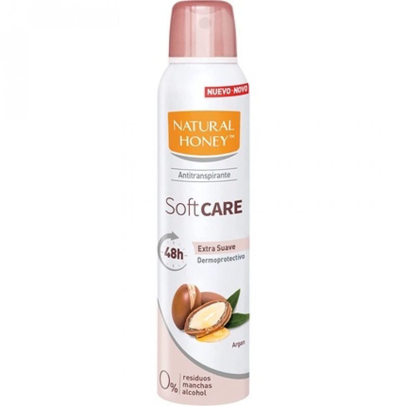 Natural Honey Deodorant Softcare Extra Soft Spray 200ml