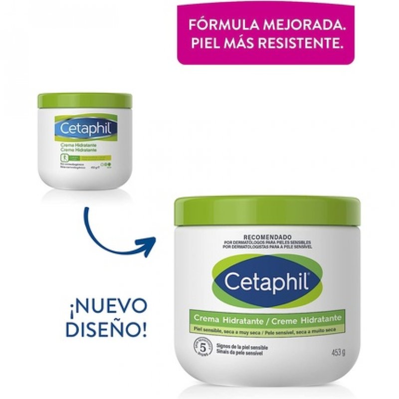 Cetaphil Moisturizing Cream for Dry Skin with Epidermal Renewal Complex 453g