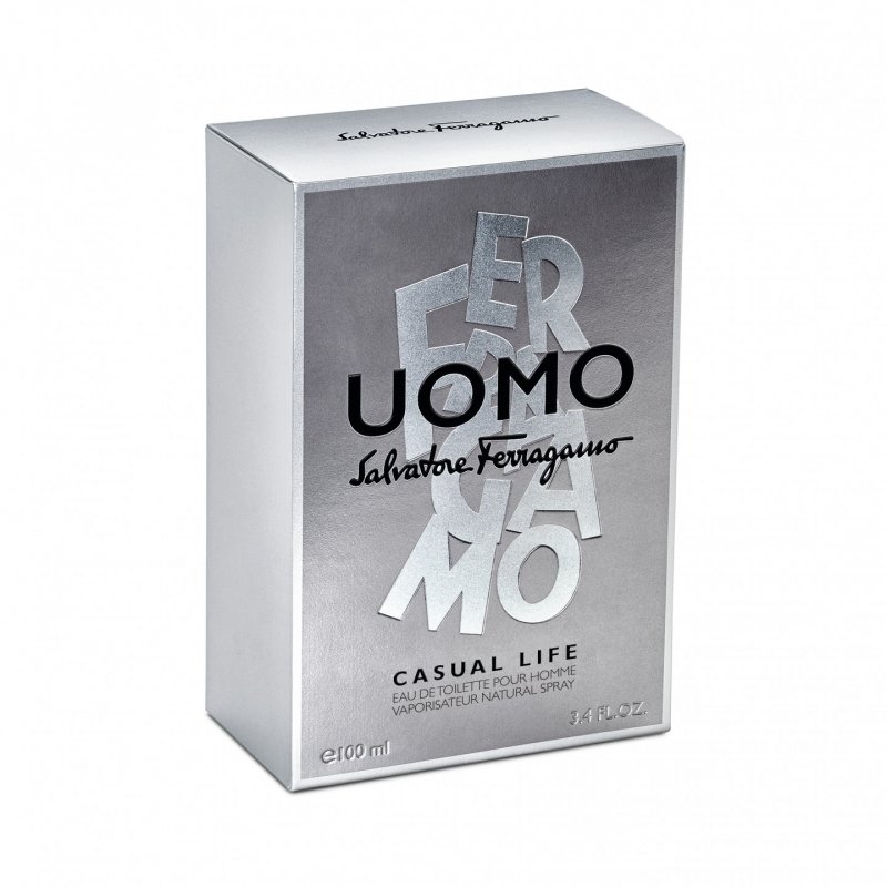 Salvatore Ferragamo Uomo Casual Life Homme Man Eau de Toilette 100ml