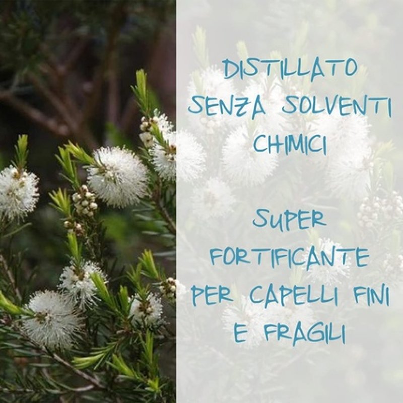 Omia Fisio Melaleuca Oil Strengthening and Restructuring Anti-Dandruff Shampoo for Fine and Fragile Hair 200ml