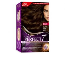 Wella Color Perfect 7 100% Cobertura De Canas 3/0-Marron Oscuro 4 U