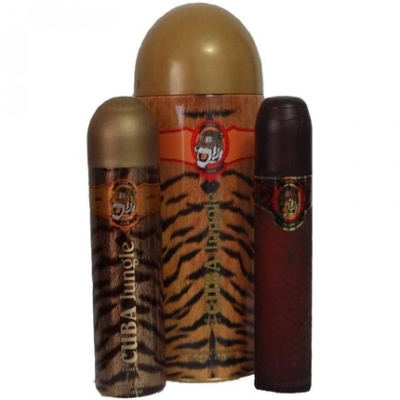 Parfum de France Cuba Jungle Tiger For Women Gift Set Eau de Parfum 100ml Deodorant 50ml